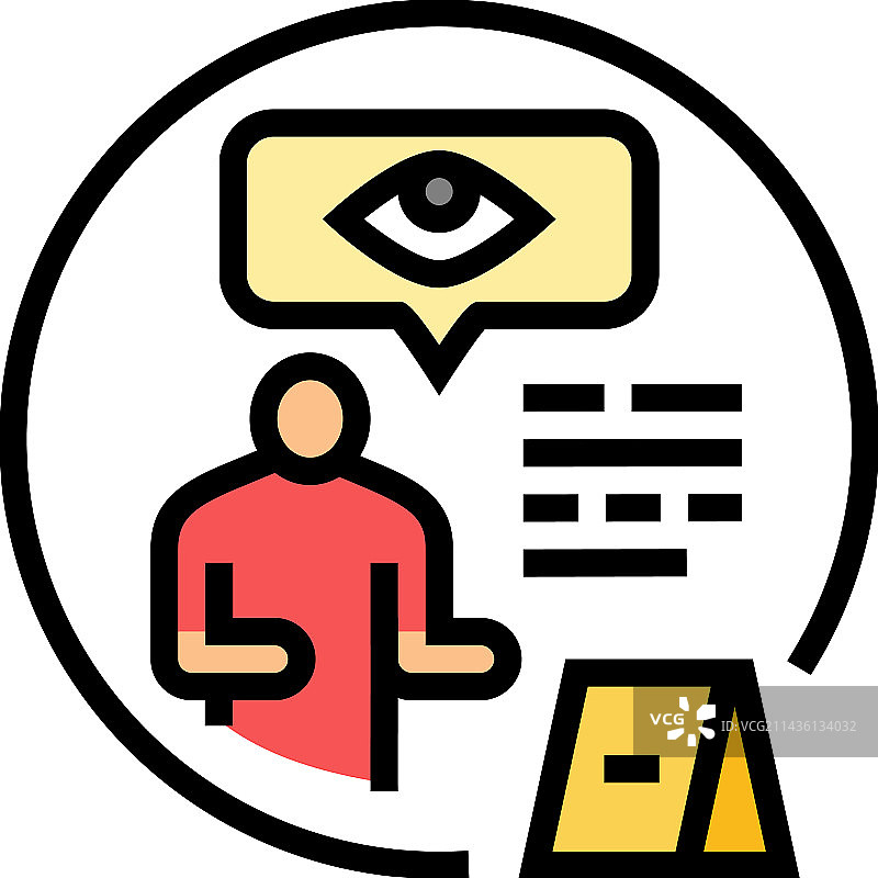 直接证据犯罪彩色图标图片素材