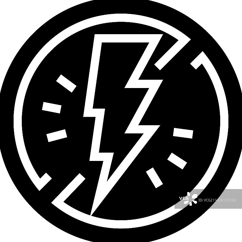 警示电力符号图标图片素材