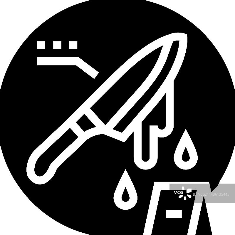 物证犯罪标志符号图标图片素材