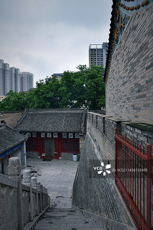 陕西咸阳凤凰台图片素材