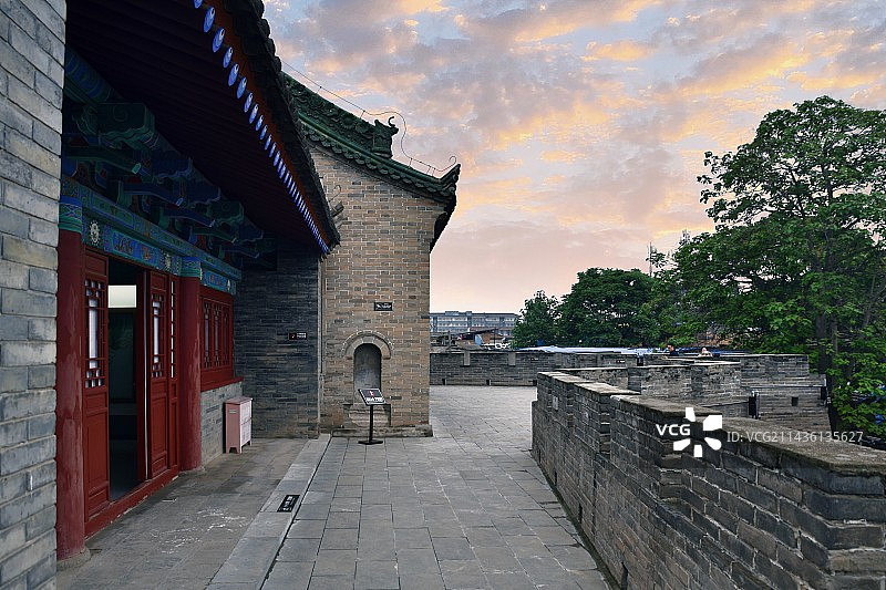 咸阳凤凰台图片素材