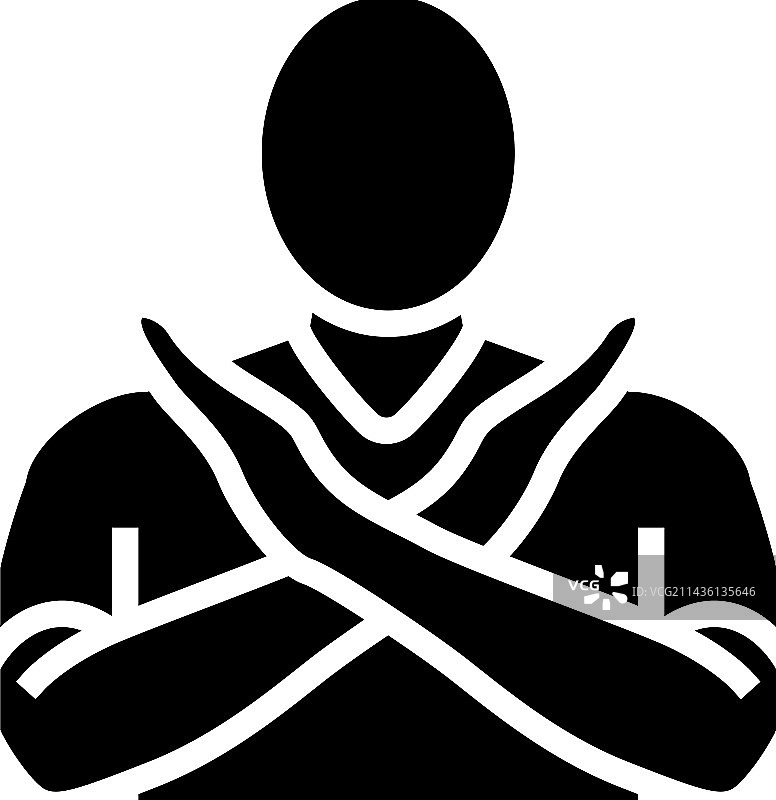 手部保护标志符号图片素材