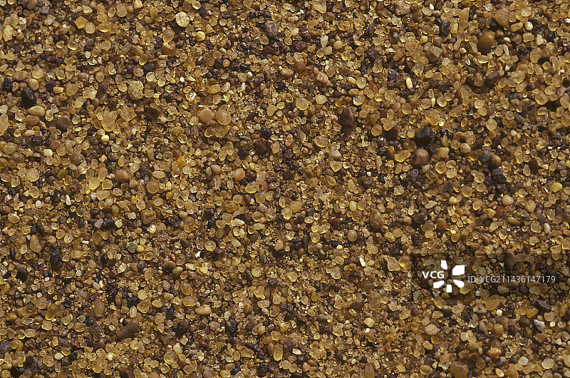 摩洛哥撒哈拉沙漠Erg Chigaga沙子的特写图片素材