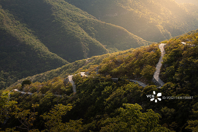 朝阳凤凰山图片素材