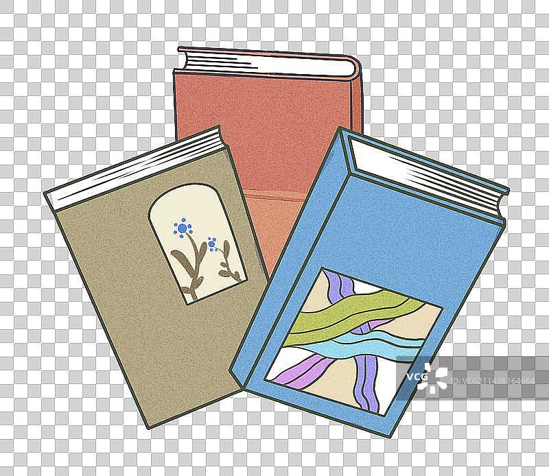 书本组合2图片素材