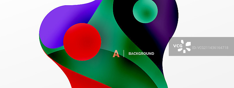 流动的几何形状极简抽象图片素材