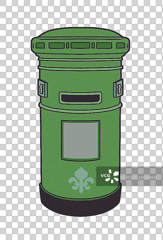 邮箱（绿色）图片素材