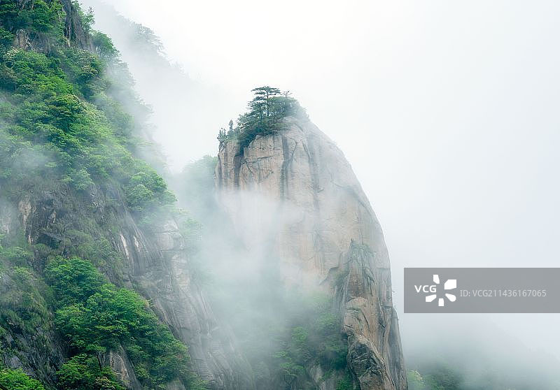 江南第一关五指峰图片素材