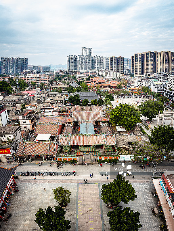 中国广东省揭阳市榕城区揭阳古城城隍庙图片素材