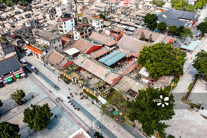 中国广东省揭阳市榕城区揭阳古城城隍庙图片素材