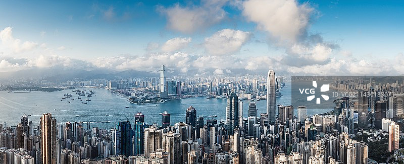 香港太平山卢吉道全景图片素材