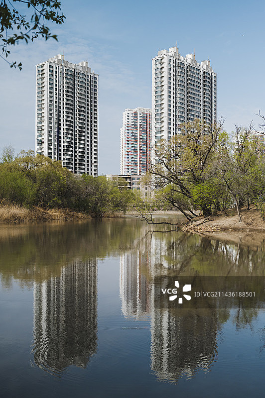五一假期游龙沙公园图片素材