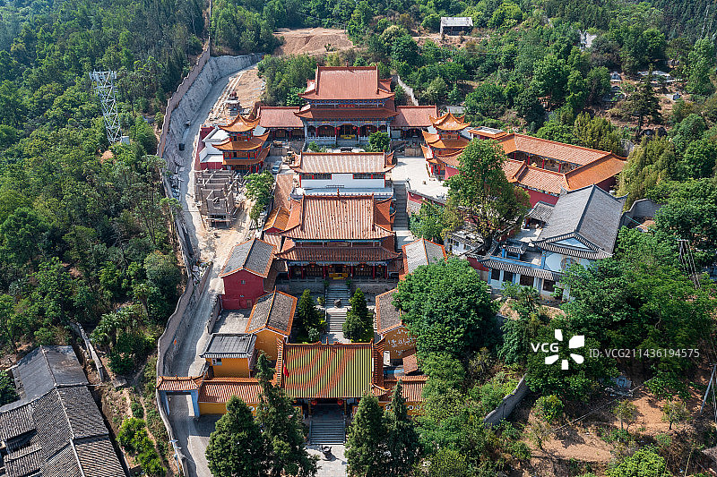 云南省玉溪市峨山县普化寺图片素材