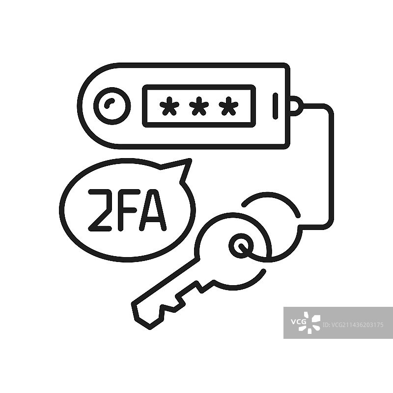 2FA密码验证USB密钥认证图片素材