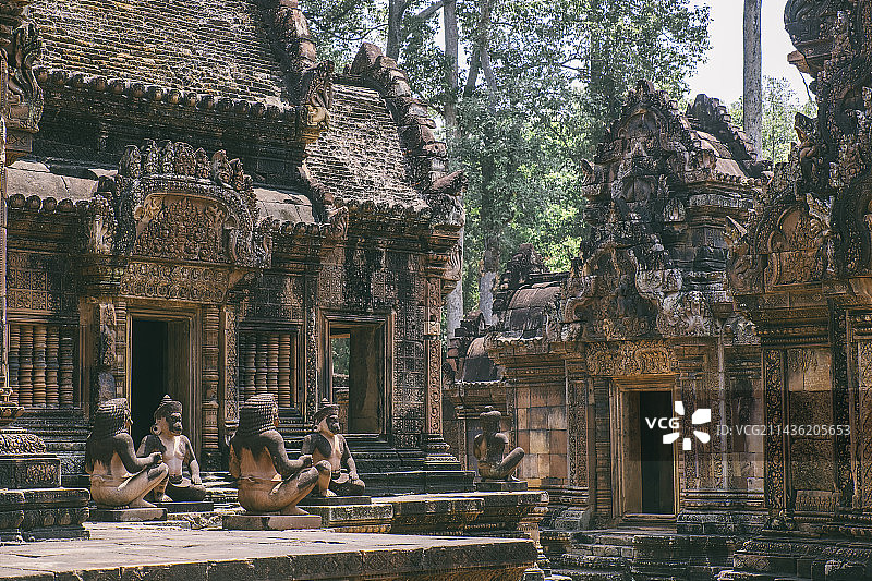 吴哥之美图片素材