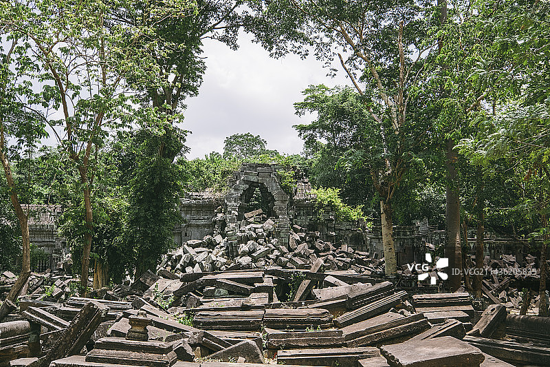 吴哥之美图片素材