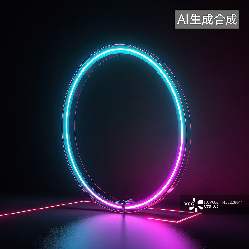 【AI数字艺术】时空隧道入口图片素材