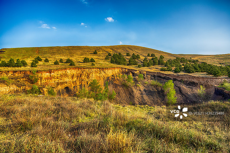 大同火山群之金山近景图片素材