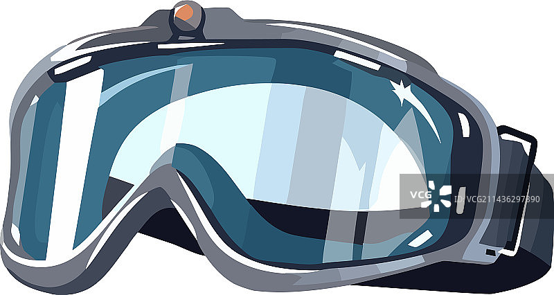 冬季运动灰色运动护目镜图片素材