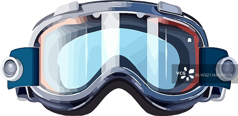 冬季运动护目镜设备图标图片素材