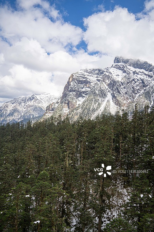 海螺沟冰川图片素材