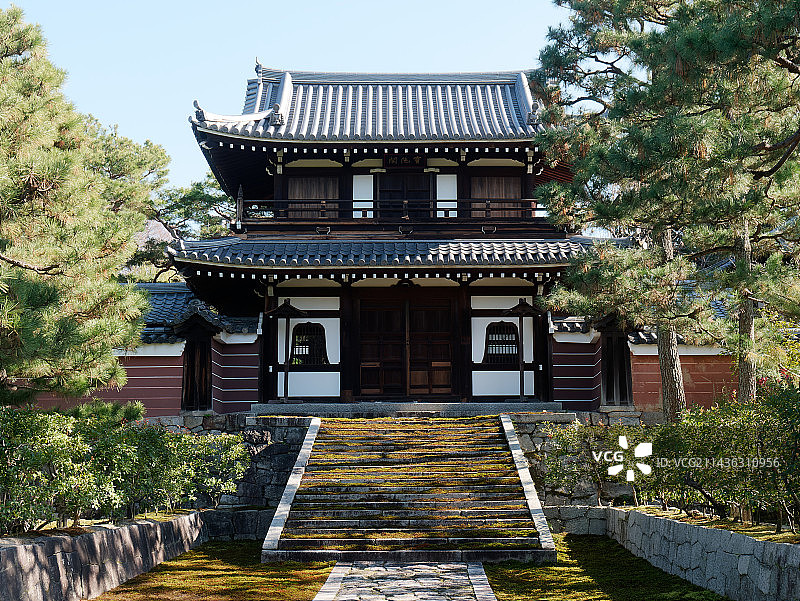 京都建仁寺开山堂图片素材