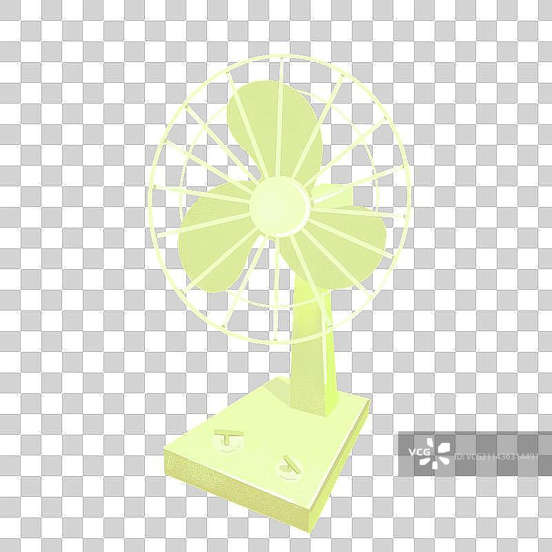 夏天甜品西瓜风扇饮料冰淇淋雪糕手绘插画元素图片素材