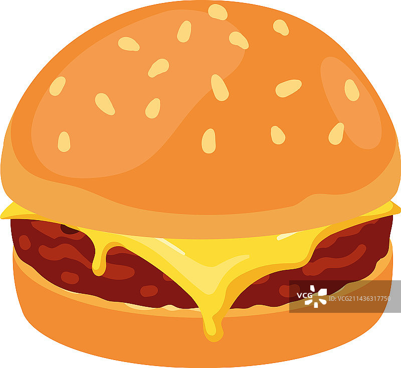 美味的汉堡快餐图片素材