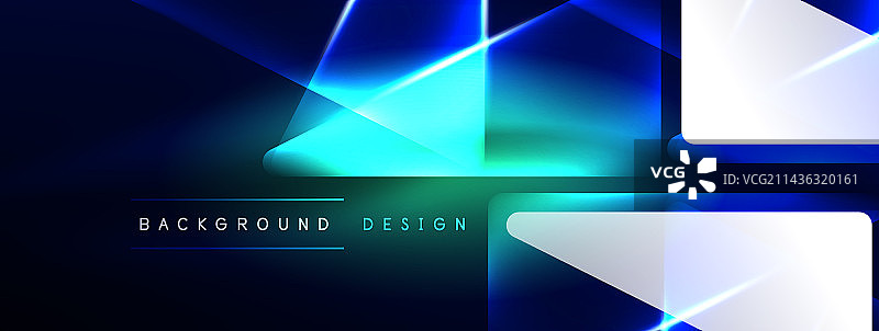 霓虹灯黑客几何背景虚拟图片素材