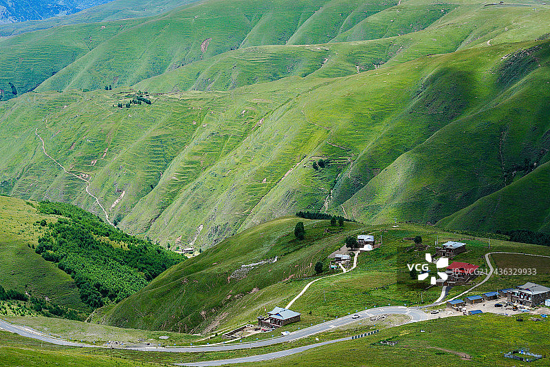 玉科草原图片素材