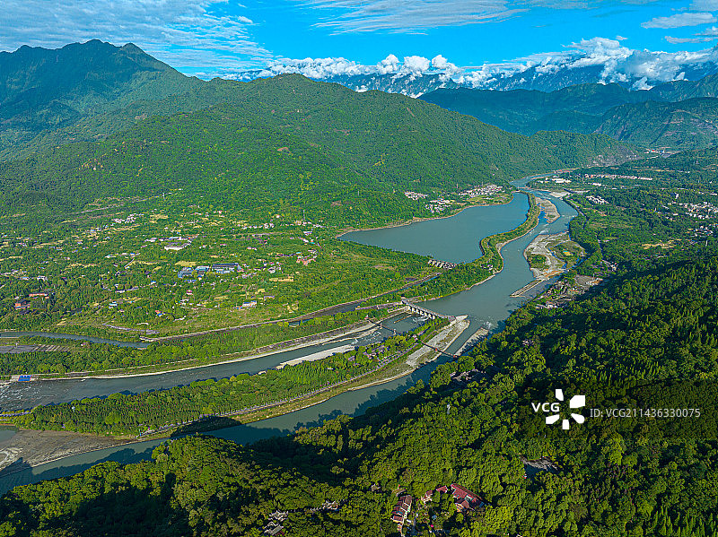 都江堰青城山图片素材