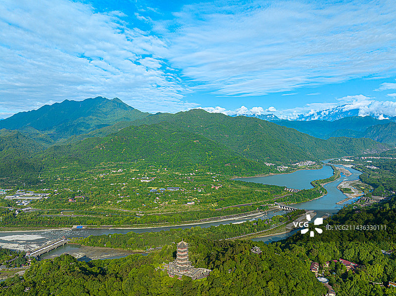都江堰青城山图片素材