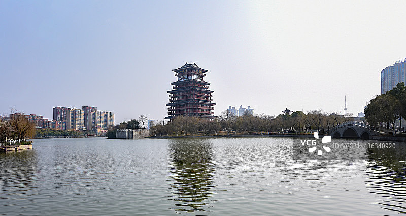 天门茶经楼图片素材