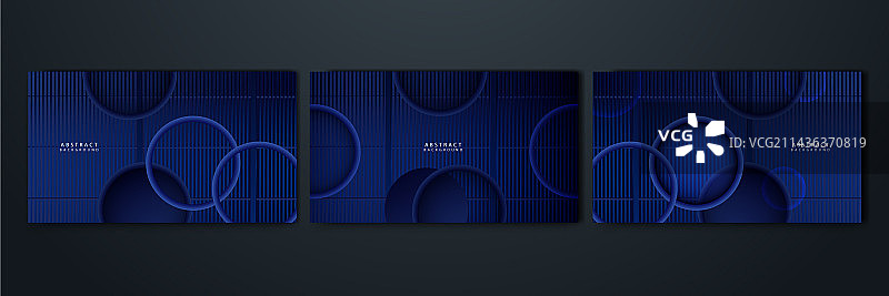 蓝黑几何形状抽象背景图片素材