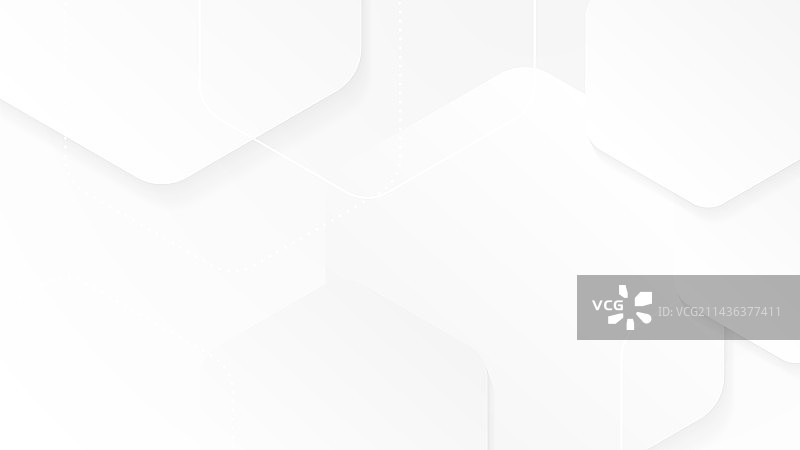 现代白色背景Banner抽象图形图片素材