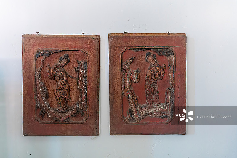 中国传统文化，木雕图片素材