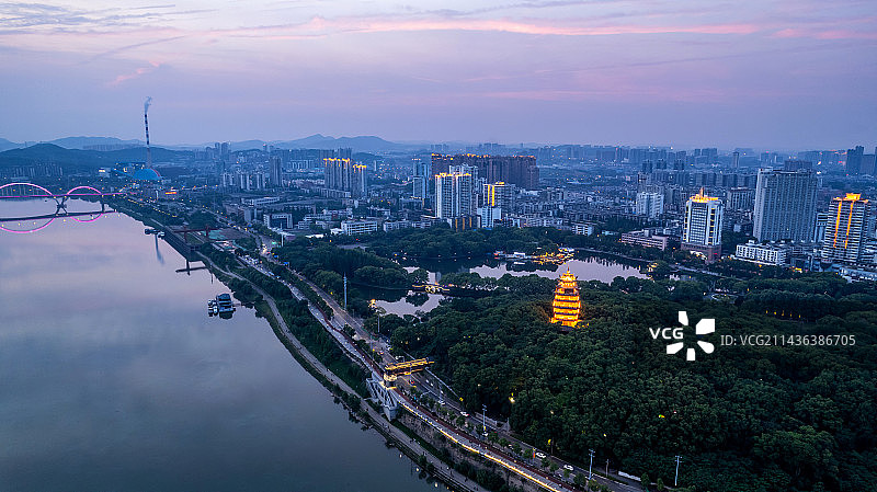 中国株洲城市风光图片素材