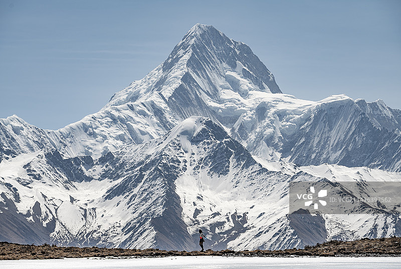 漫步贡嘎｜冷嘎措图片素材