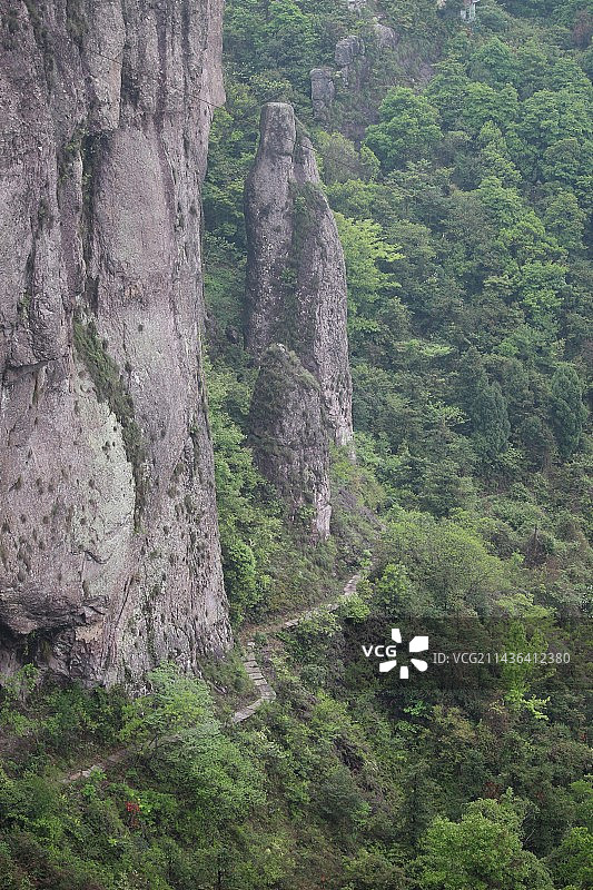 山中小径图片素材