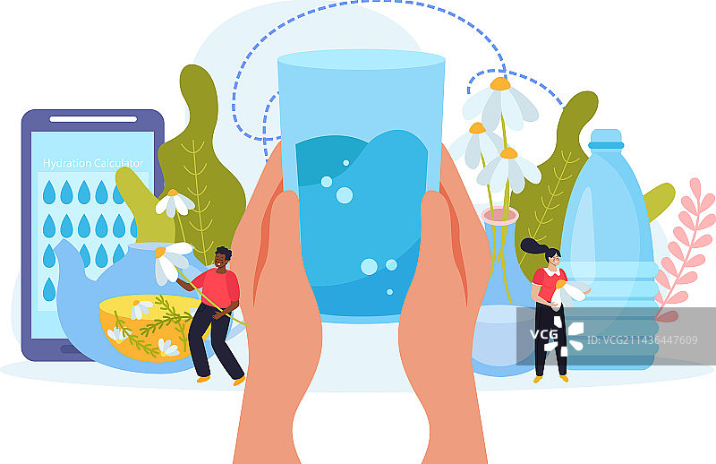 水培花卉组合图片素材