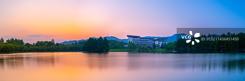 浙江农林大学东湖图书馆图片素材