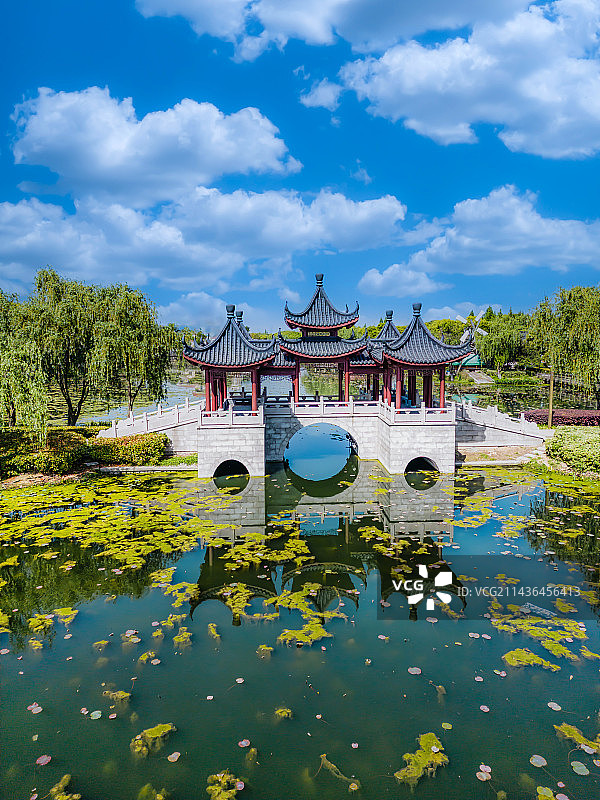 城南五亭桥图片素材