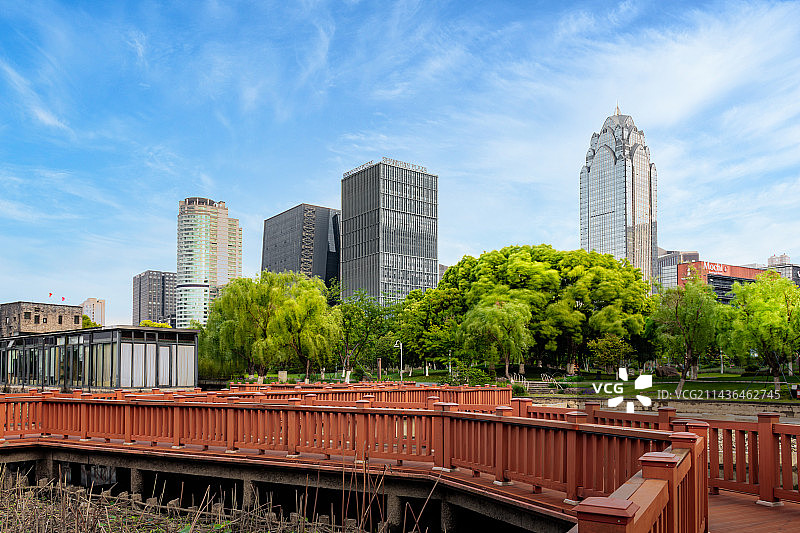 南部商务区风光图片素材
