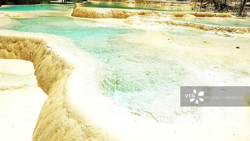 自然风光：神仙池的绝美风景图片素材