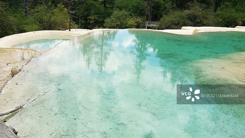 自然风光：神仙池的绝美风景图片素材