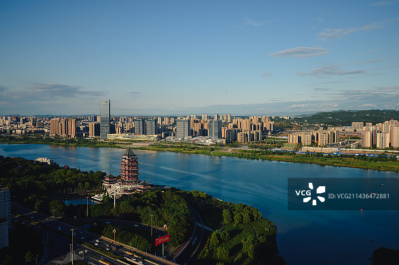 南充清辉阁图片素材