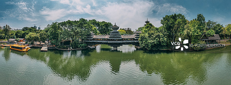 锦绣中华航拍图片素材