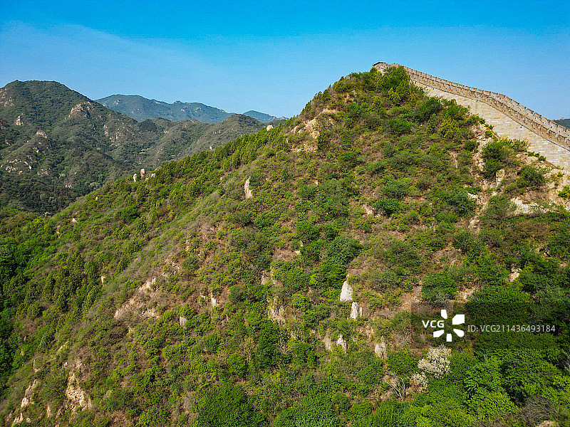 八达岭长城 水关长城 八达岭国家森林公园 延庆区 长城图片素材