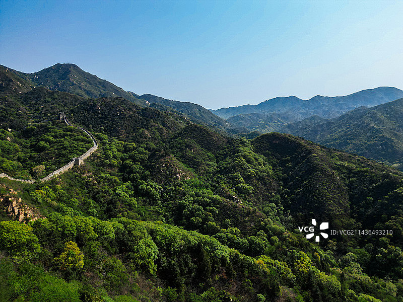 八达岭长城 水关长城 八达岭国家森林公园 延庆区 长城图片素材