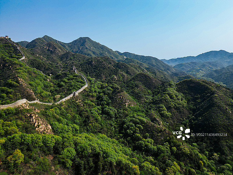 八达岭长城 水关长城 八达岭国家森林公园 延庆区 长城图片素材